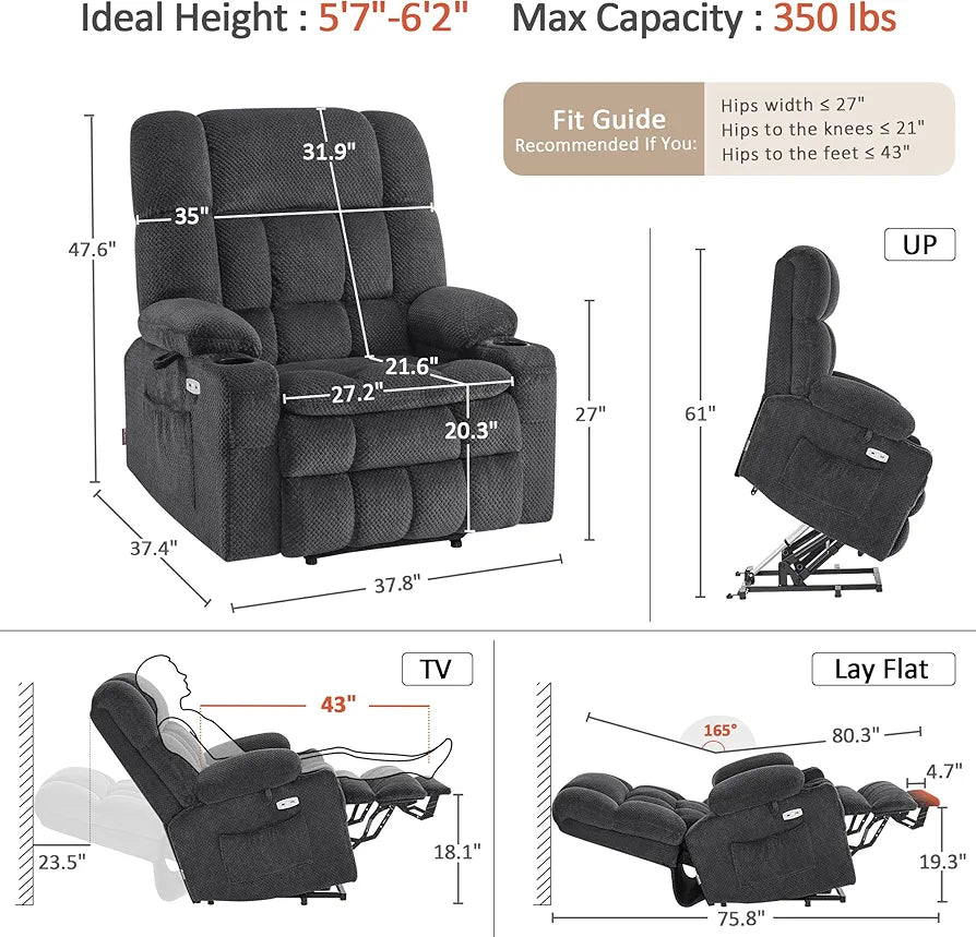 Power Lift Recliner Chair