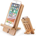 Adjustable Bamboo Phone Stand
