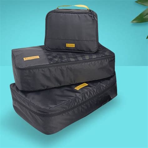 Eco Travel Pouch Set (3 Pack)